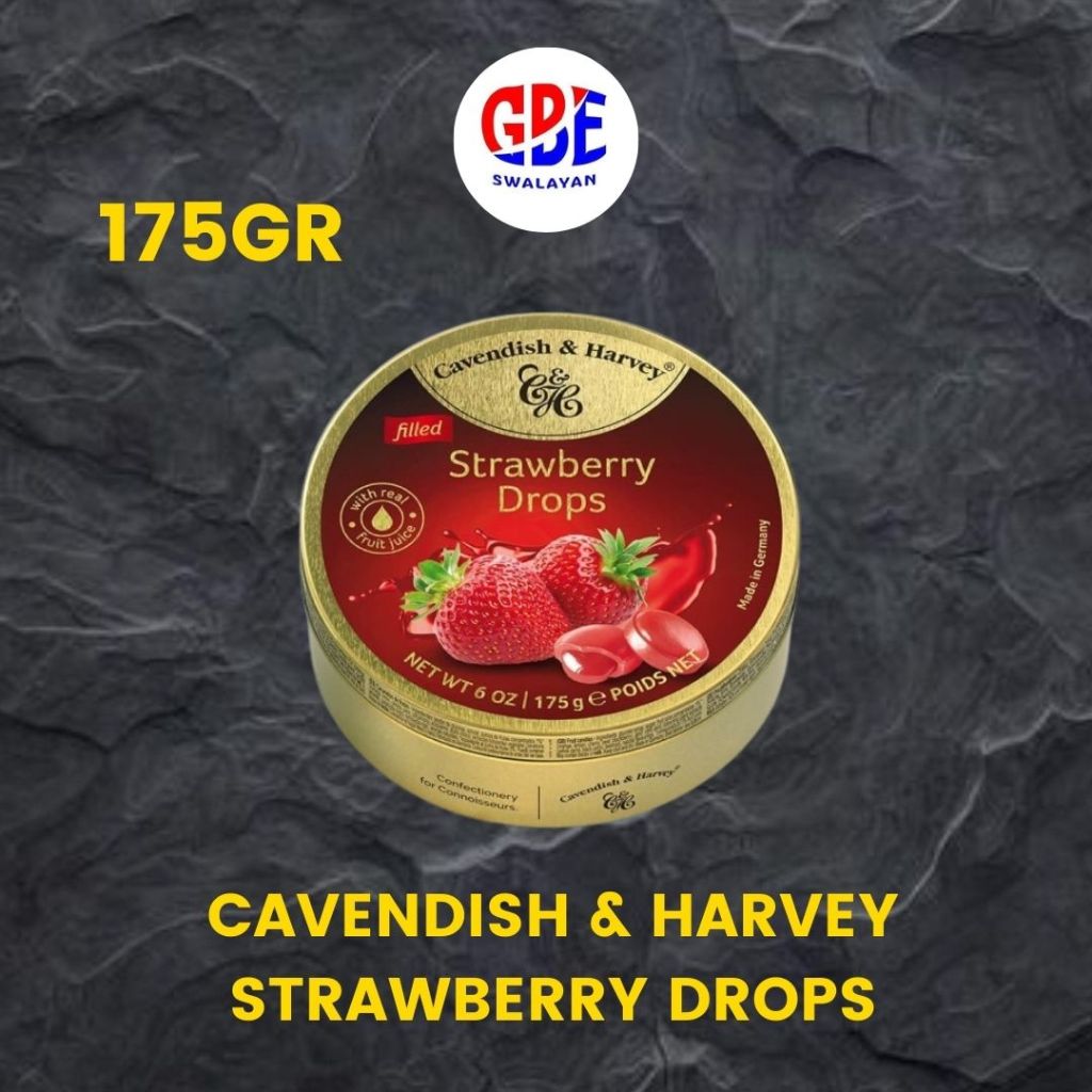 

Cavendish & Harvey Strawberry Drops 175gr