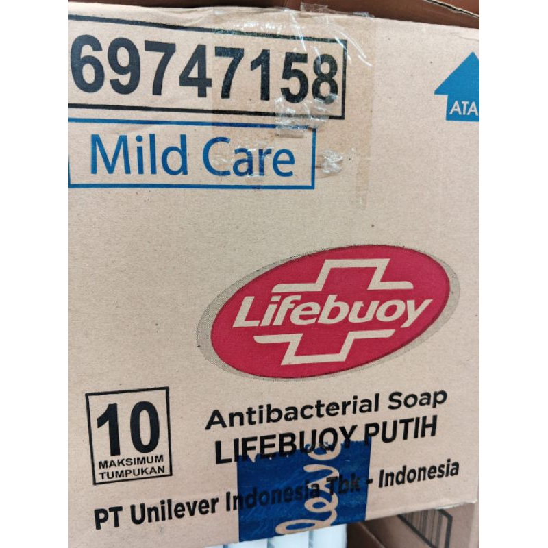 (sembako paklek) grosir sabun mandi batang lifebuoy mild care 1dus