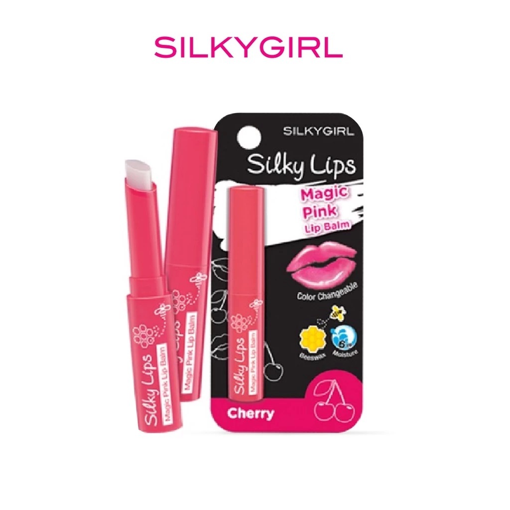 SILKYGIRL Moisturizing Magic Pink Lip Balm  - Lip Balm  - Lip Balm warna