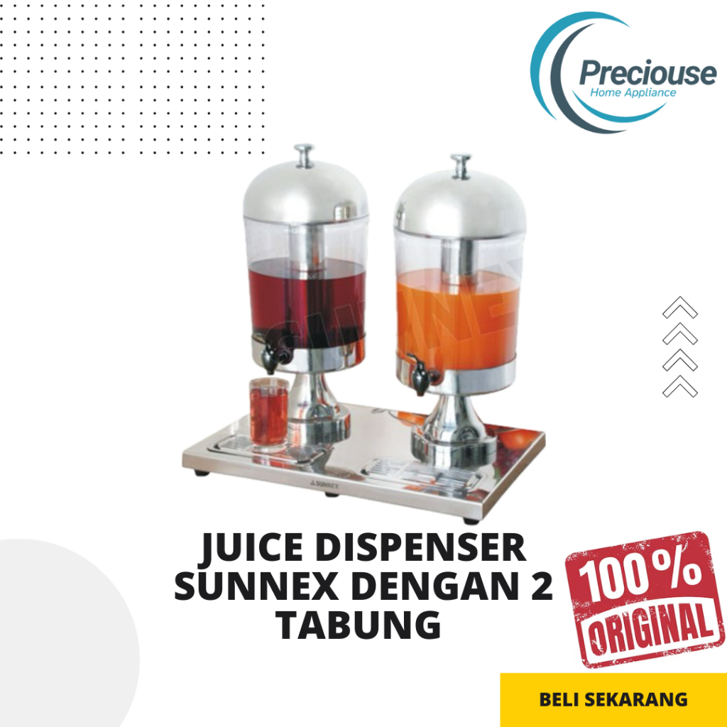 SUNNEX JUICE DISPENSER 8 LITER DOUBLE