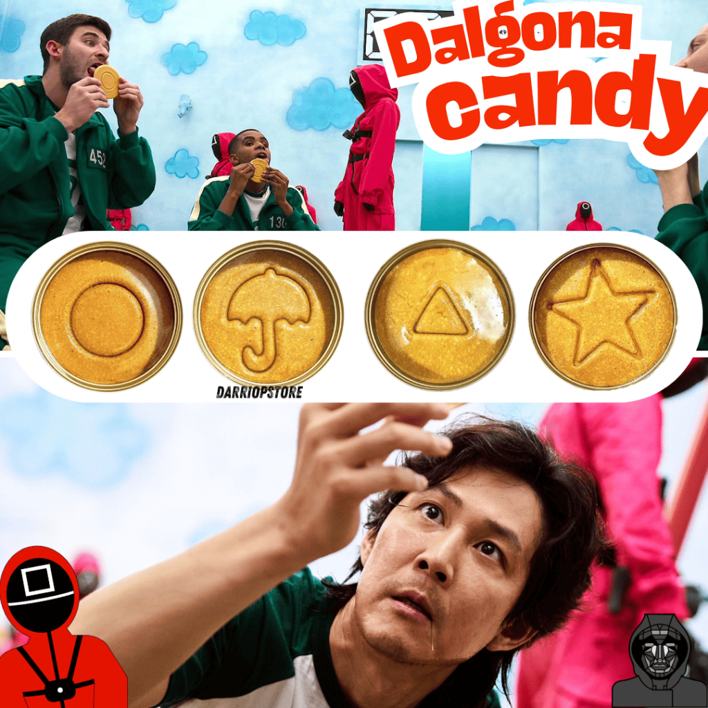 

Dalgona Candy Squid Game Korean Candy Honeycomb SQUIDGAME Viral