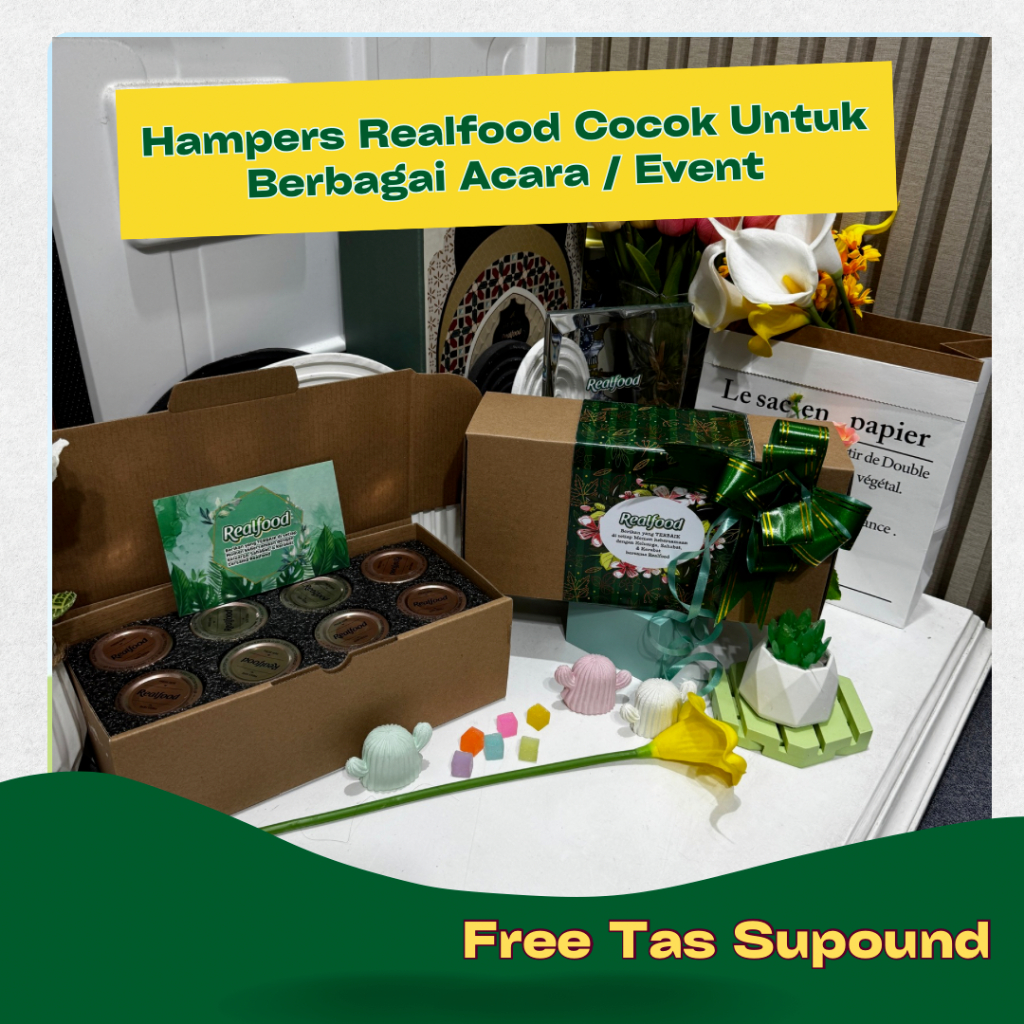 

REALFOOD HAMPERS ISI 8 JAR