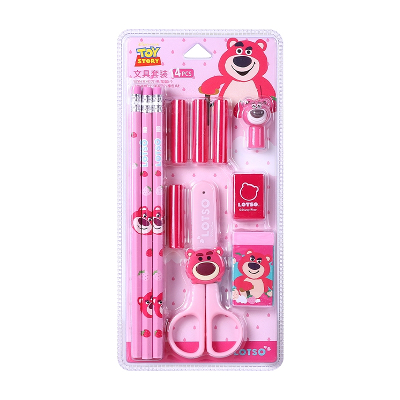 

Set Alat Tulis Lotso Disney Kado Anak Sekolah Ulang Tahun