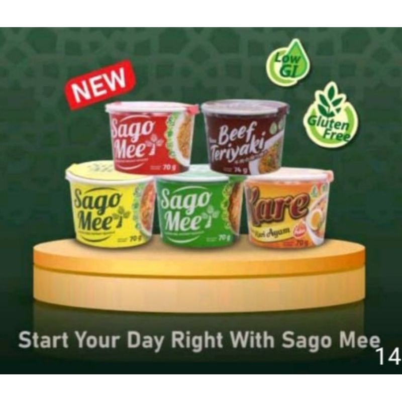 

SAGO MEE GLUTEN FREE KEMASAN CUP