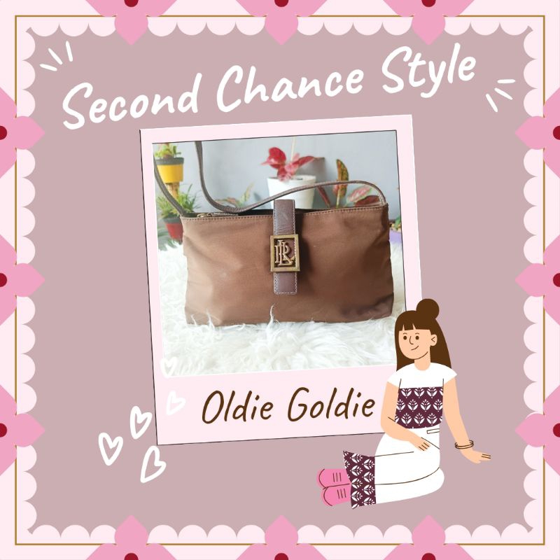 Tas Ralph Lauren Vintage Nylon Shoulder