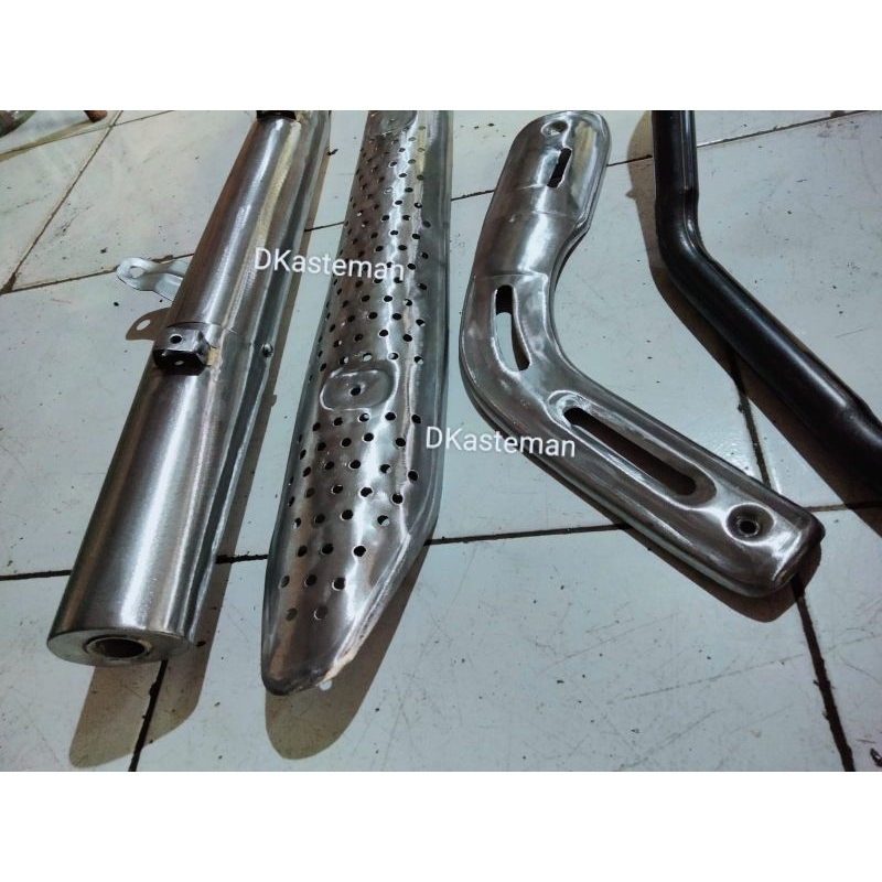 knalpot model honda New CT 125 PnP c series