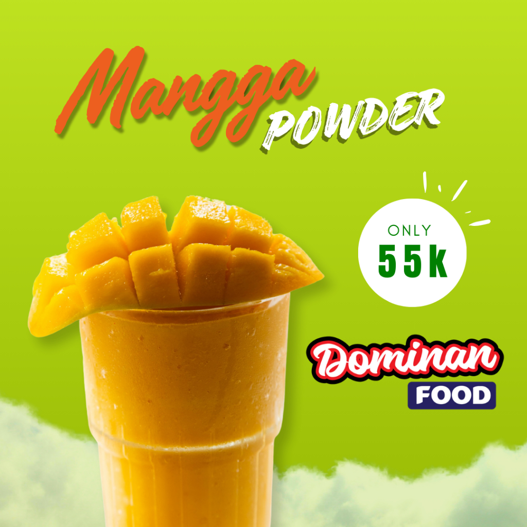 

Powder Drink Rasa Mangga Dominan Food