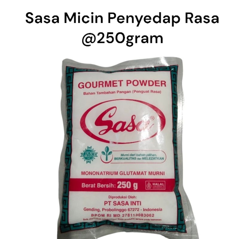 

Sasa Micin Penyedap Rasa @250gram