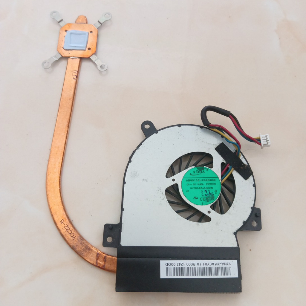 Fan Heatsink Asus 1225C Fan Asus EeePC 1225c Fan Processor Asus Eee PC 1225c Cooling Fan Asus 1225c