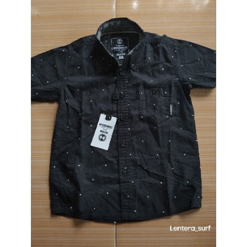kemeja anak spyderbilt original