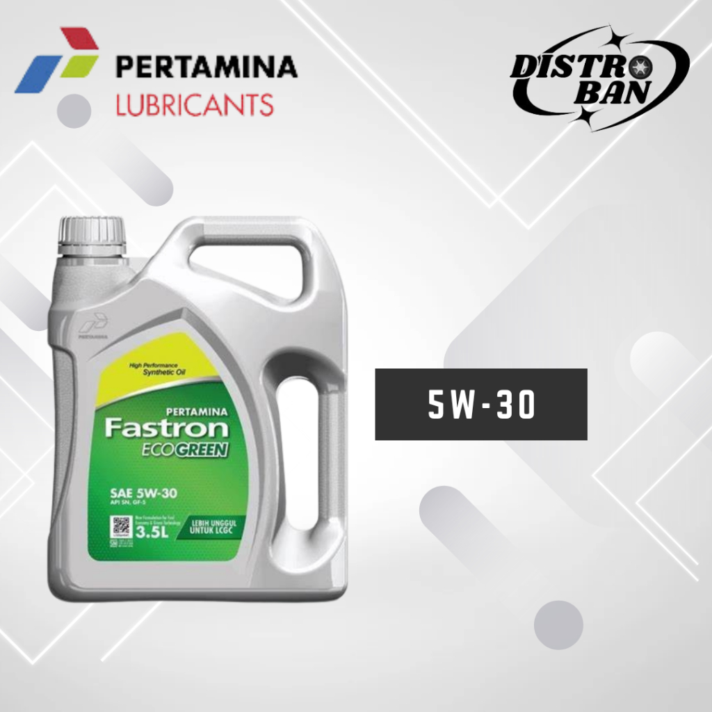 Fastron Eco Green 5W 30 Oli mobil LCGC Brio Ayla Agya Calya Sigra Wagon R