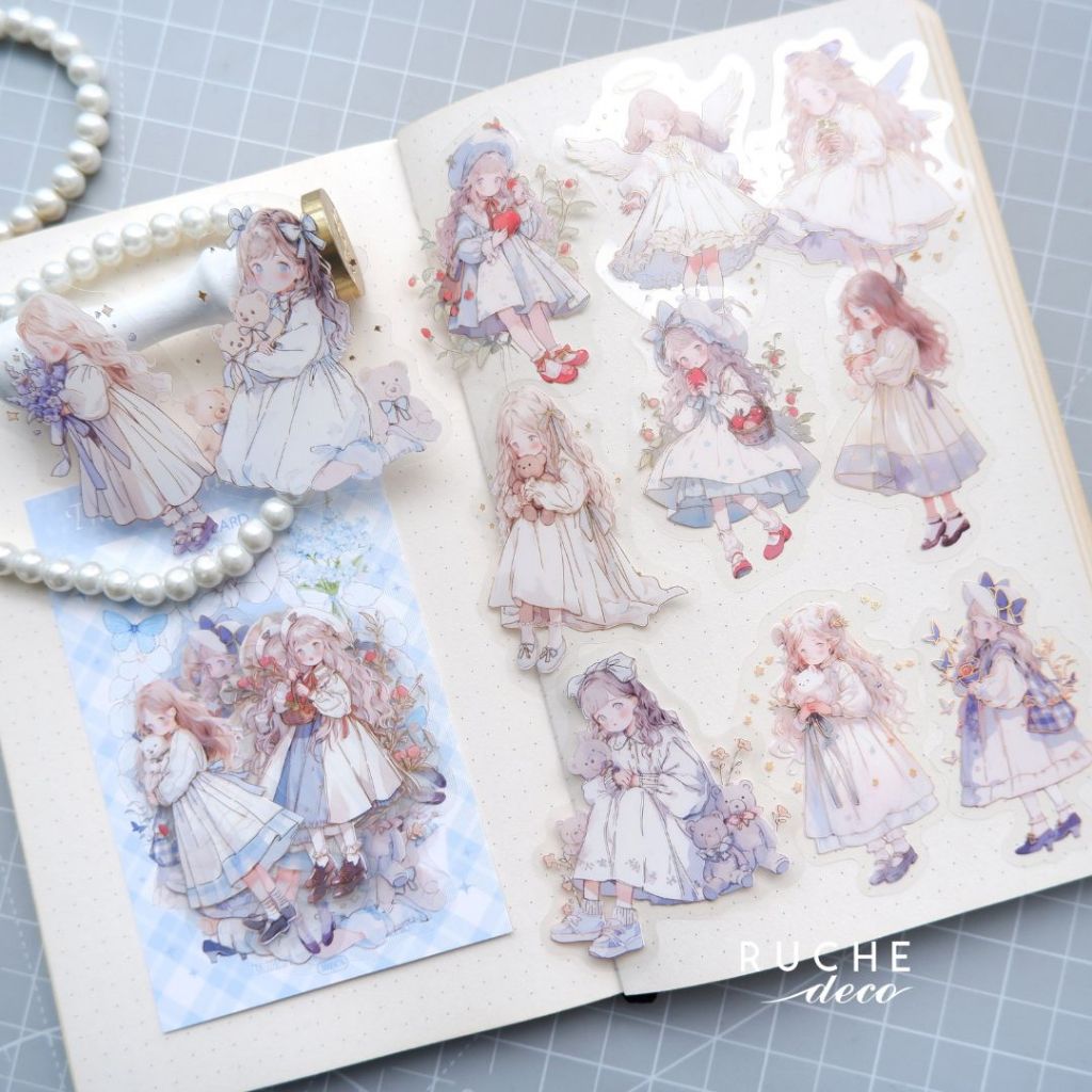 

RUCHE DECO - PET Sticker Pack - Fairytale Forest