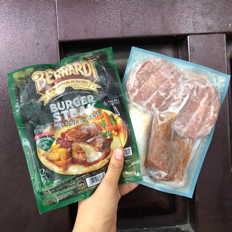 

Bernardi Burger Steak Melting Cheese 250gr