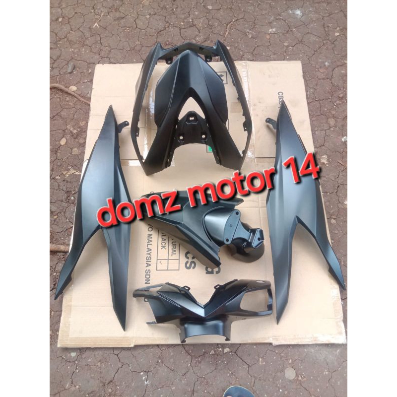cover body halus honda beat street esp 2020 2023 hitam doff