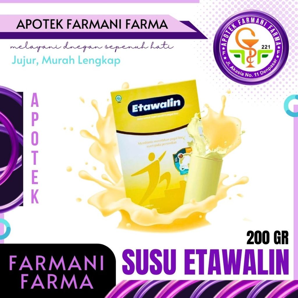 

SUSU ETAWALIN / 200 MG / SUSU KAMBING ETAWA / SUSU PEGAL LINU / SUSU NYERI PERSENDIAN
