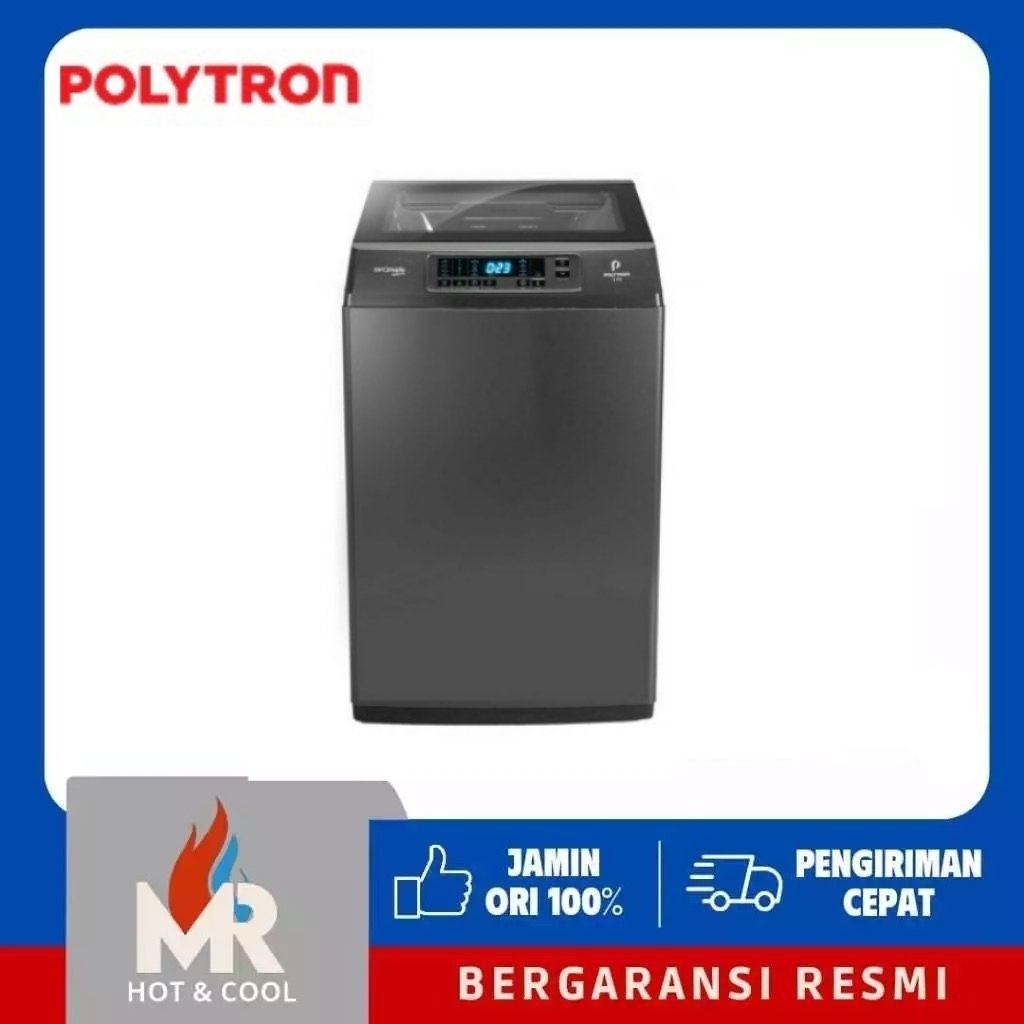 POLYTRON Mesin Cuci 1 Tabung Zeromatic Laguna series Hijab 10 KG