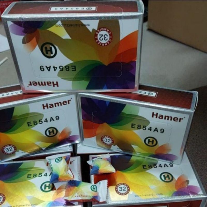

Permen Herbal Hammer Candy Rainbow Original - Ecer - 5 pcs