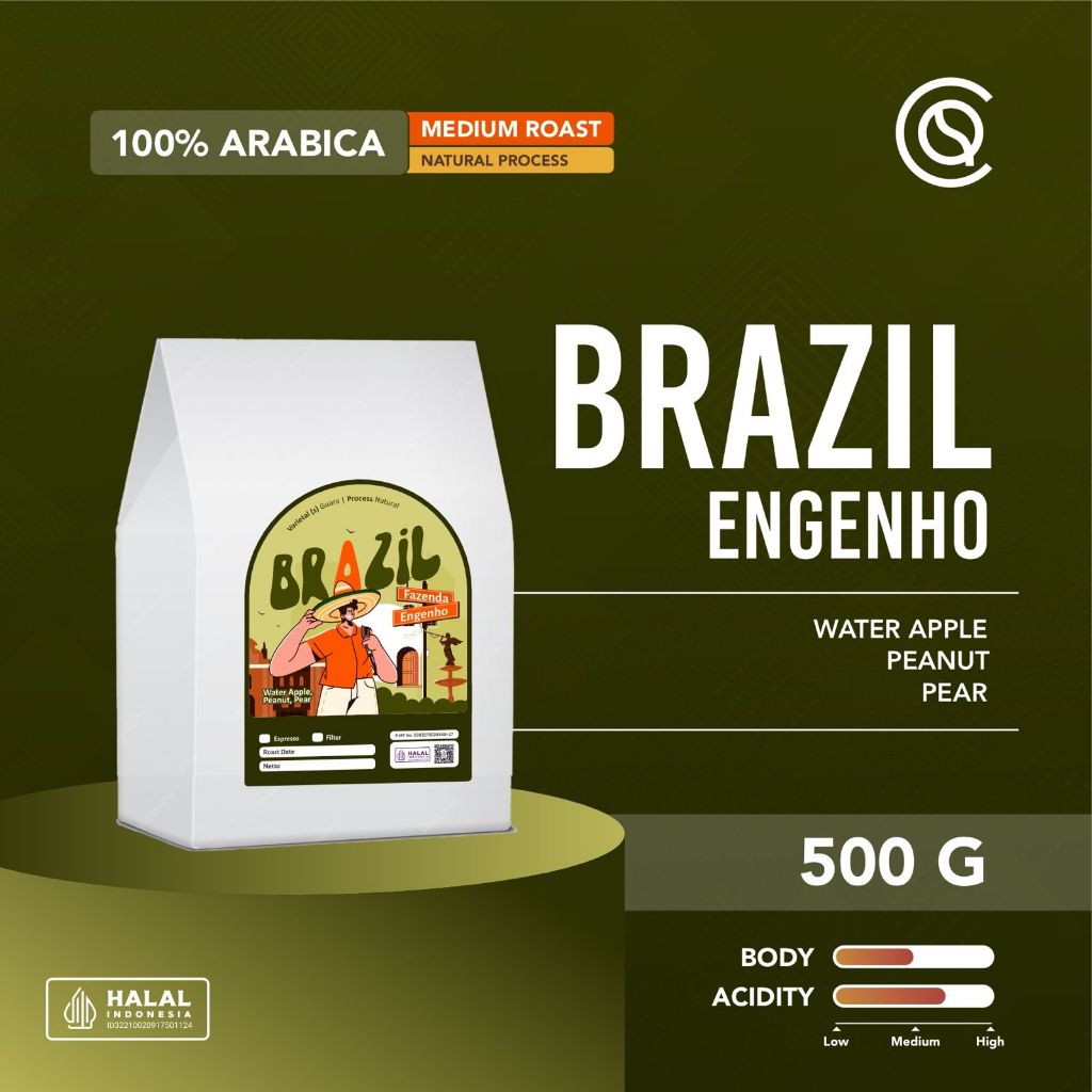 

NOAH'S BARN BRAZIL Fazenda Engenho Espresso 500gr