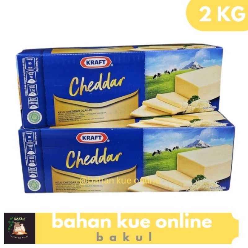 

KRAFT Chedar Cheese 2Kg