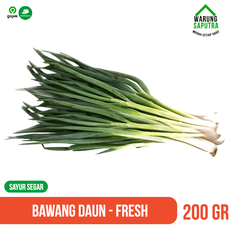 

Bawang Daun Bersih Segar 200 g