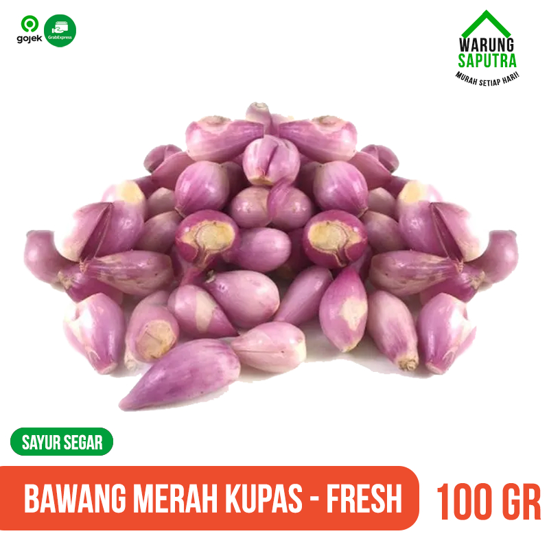

Bawang Merah Lokal Kupas Bersih 100 g