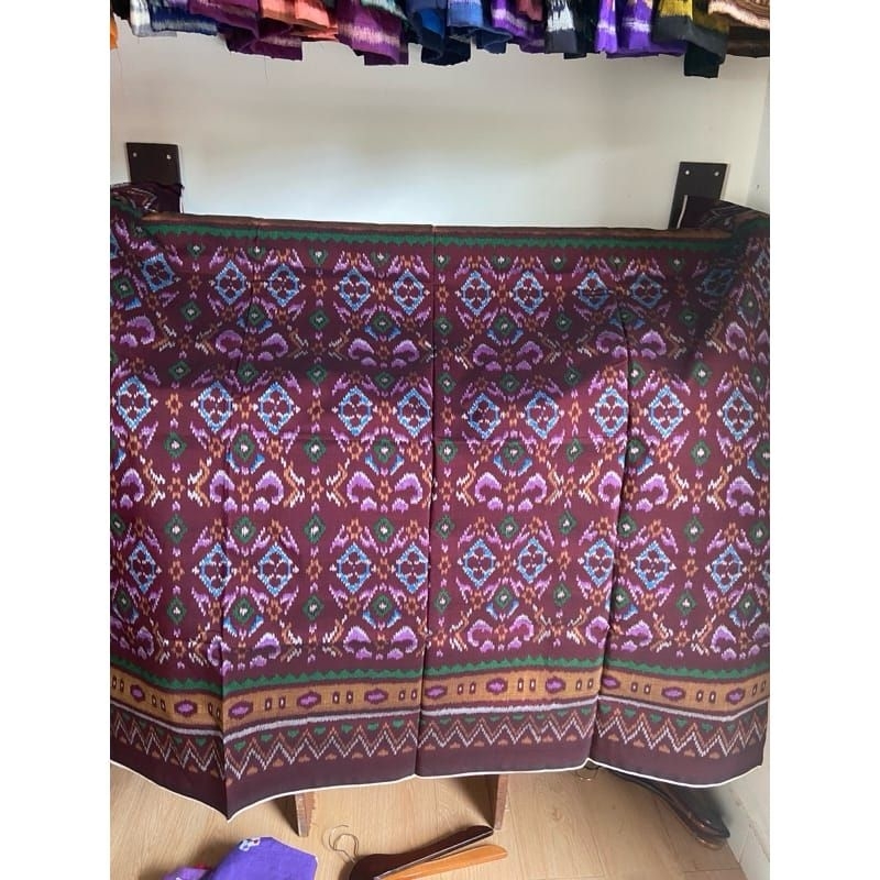 KAIN TENUN ENDEK CSM BALI MOTIF PALEMBANG BARU