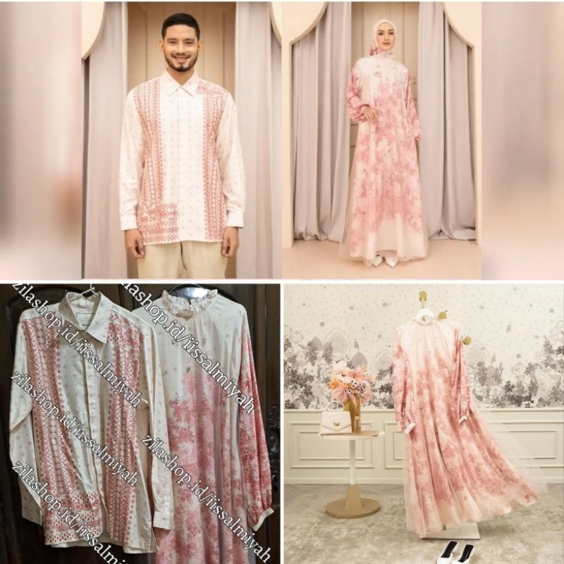 Preloved wearing klamby maala hortensia 1 set dress dan koko