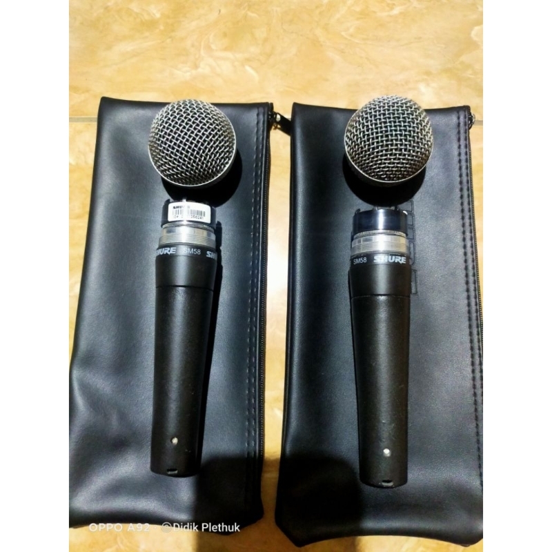 mic shure sm 58 original