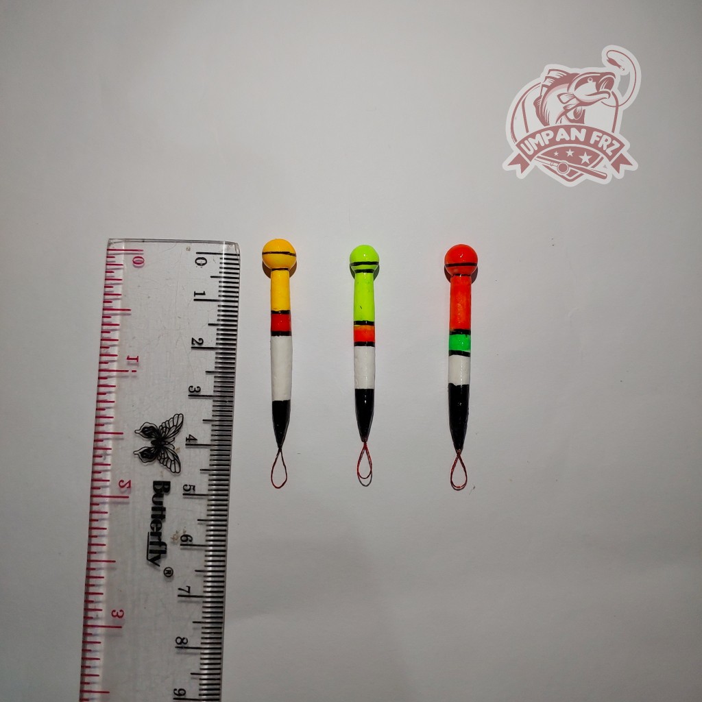Promo ( Isi 7 Pcs ) Pelampung Kumbul Pancing Unik Langka Jarang Yang Pakai Ukuran 4 CM