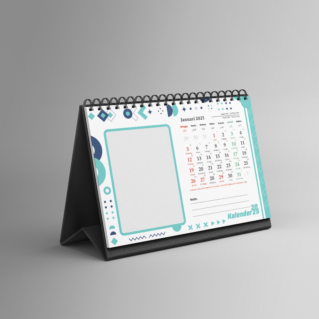

Kalender Meja/Duduk Custom