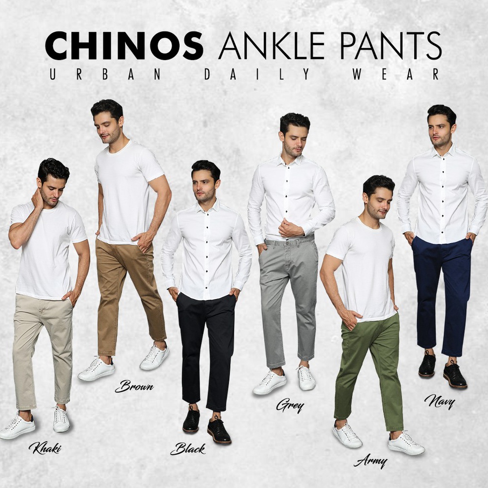 Wow Murah Meriah GOODFRIENDS Celana Ankle Pants CHINOS