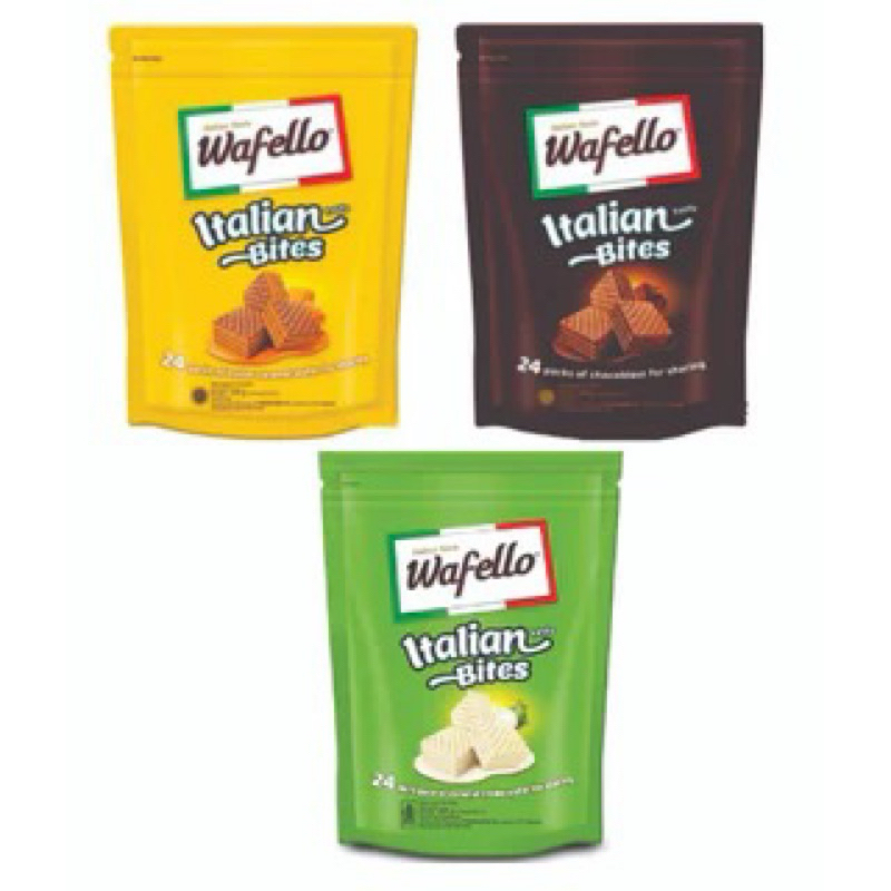 

Wafello Wafer Italia Coconut Creme & Caramel Pouch