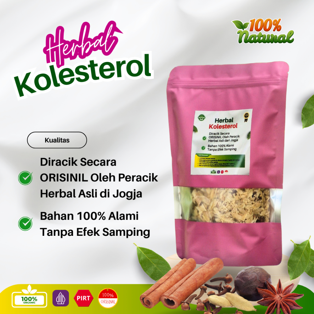 

Herbal Kolesterol - jamu godok tradisional teh rimpang rempah herbal