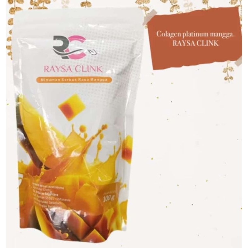 COLLAGEN PLATINUM & COLLAGEN DNA SALMON By Raysa Clink BPOM ORYGINAL