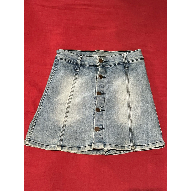 PRELOVED ROK JEANS KEREN LUCU