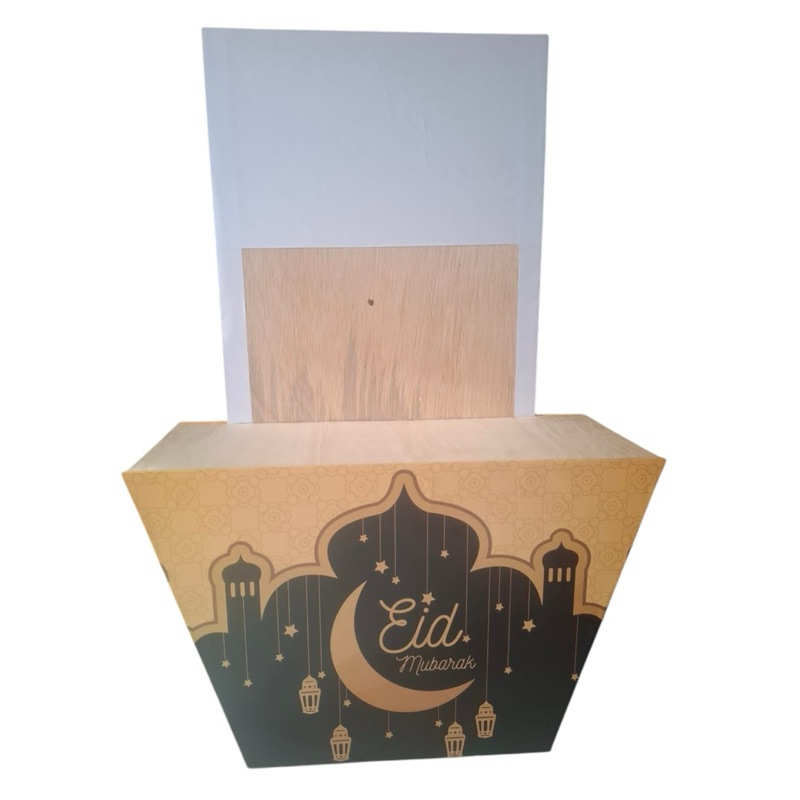 

hampers box eid mubarak box parcel kekinian box parcel kuat