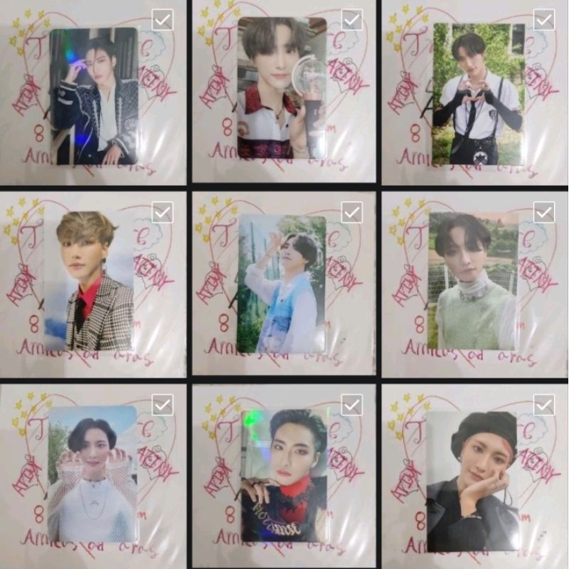 pc photocard ateez seonghwa official