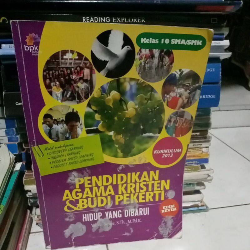 buku agama kristen dan Budi pekerti kelas 10 penerbit BPK