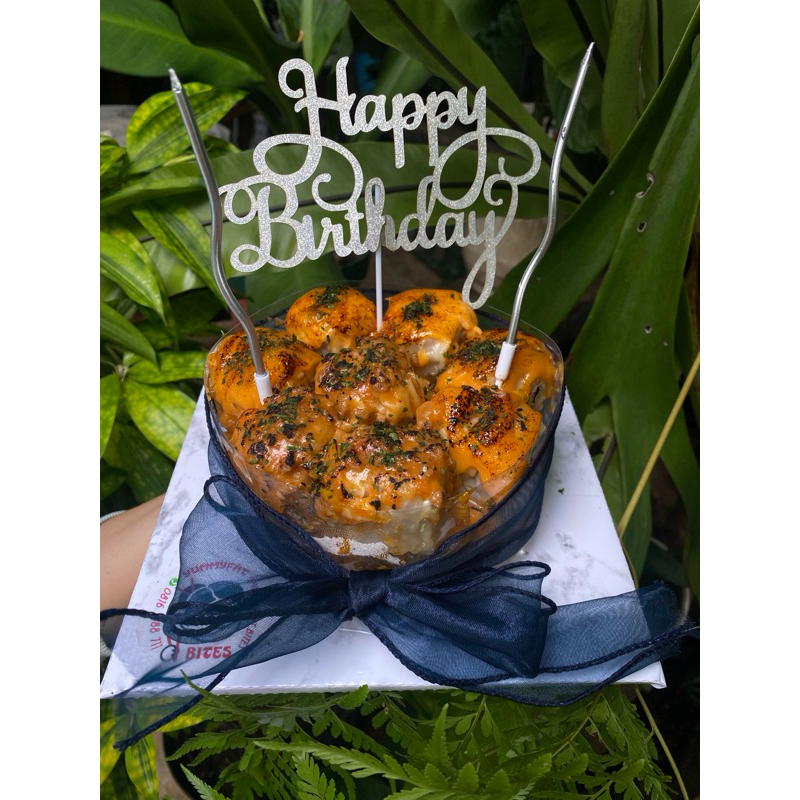 

DIMSUM BIRTHDAY CAKE MENTAI BOLOGNESE SPICY MAYO