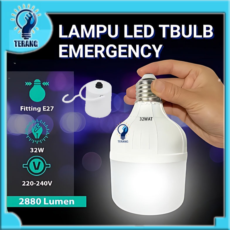 Lampu LED Jumbo 32Watt / Lampu LED Emergency 32W / Lampu Magic 32Watt/Lampu Ajaib