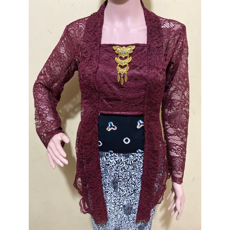 Kebaya Kutubaru/ kebaya modern/ kebaya wisuda/ kebaya remaja/ kebaya anak sekolah/ kebaya polos/keba