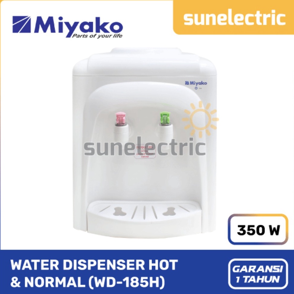 Paling Favorit Miyako WD185 H Water Dispenser Hot  Normal WD 185 H  WD185 H  WD185H  WD 185H  WD185H