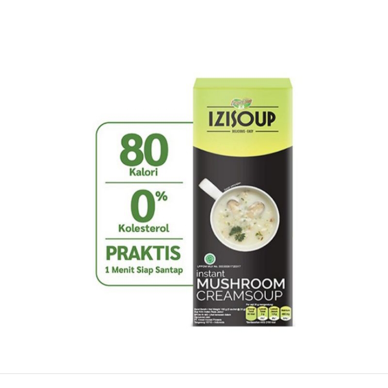 IziSoup Krim Sup Instan Rasa Jamur 100 g