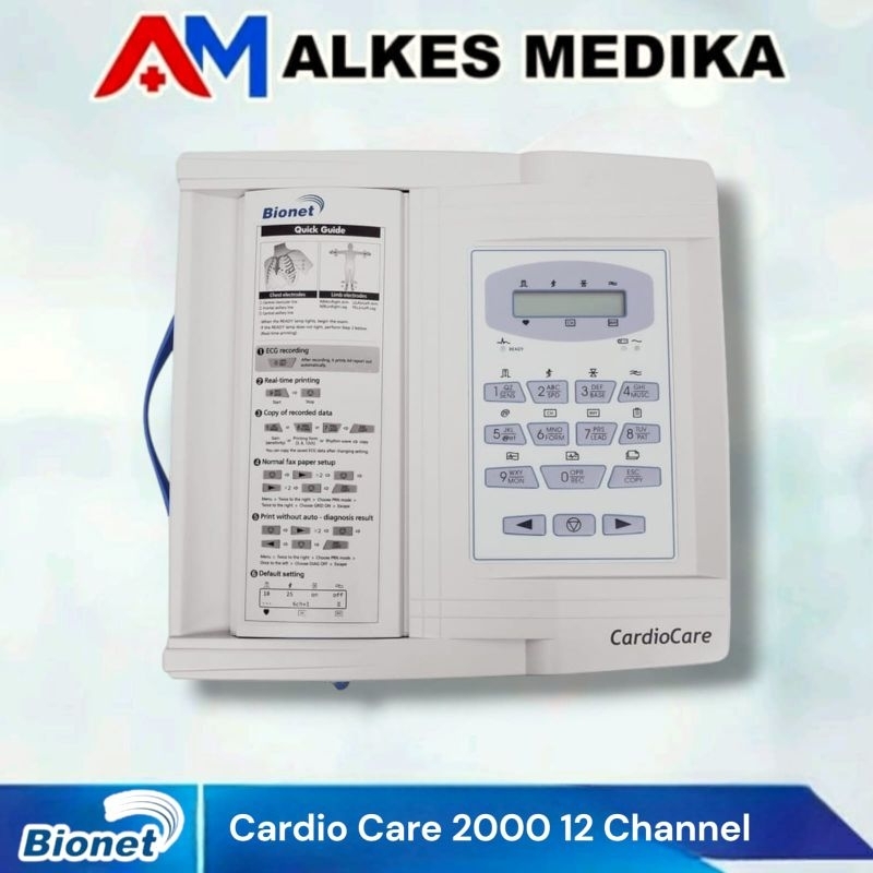 BIONET Cardio Care 2000 Alat EKG 12 Channel