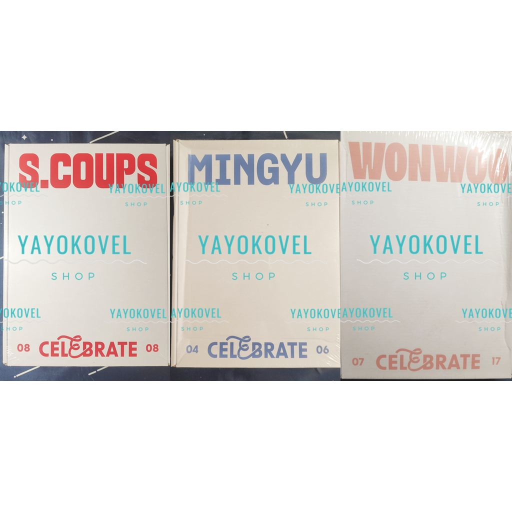 [READY] SEVENTEEN - SCOUPS  - MINGYU - WONWOO  BIRTHDAY BOX VER 3 SEALED