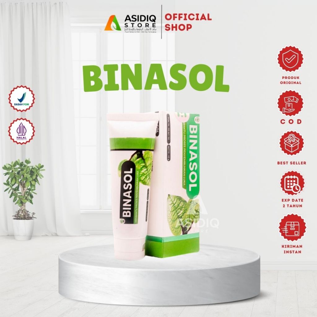 Binasol Gell Salep Orginal Untuk Merawat Luka diabetes pasca operasi
