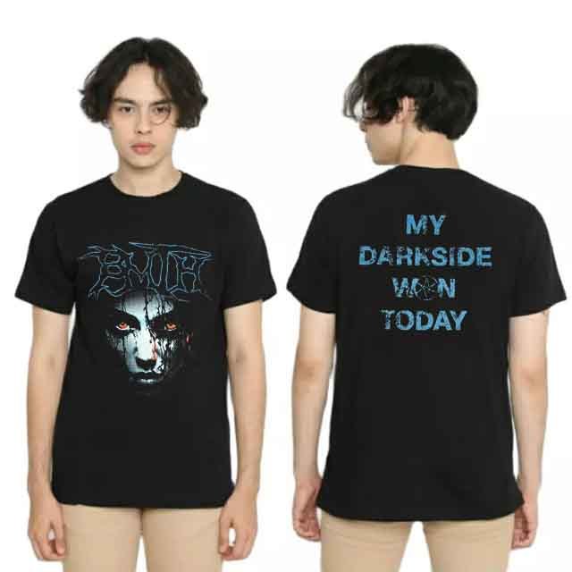 Kaos BRING ME THE HORIZON – DARKSIDE TOUR Tshirt Hitam Casual Bahan 100% Cotton Black | Lengan Panja