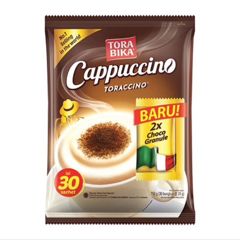 

Torabika Cappuccino Kopi Instan Bubuk Sachet 30 x 25 g