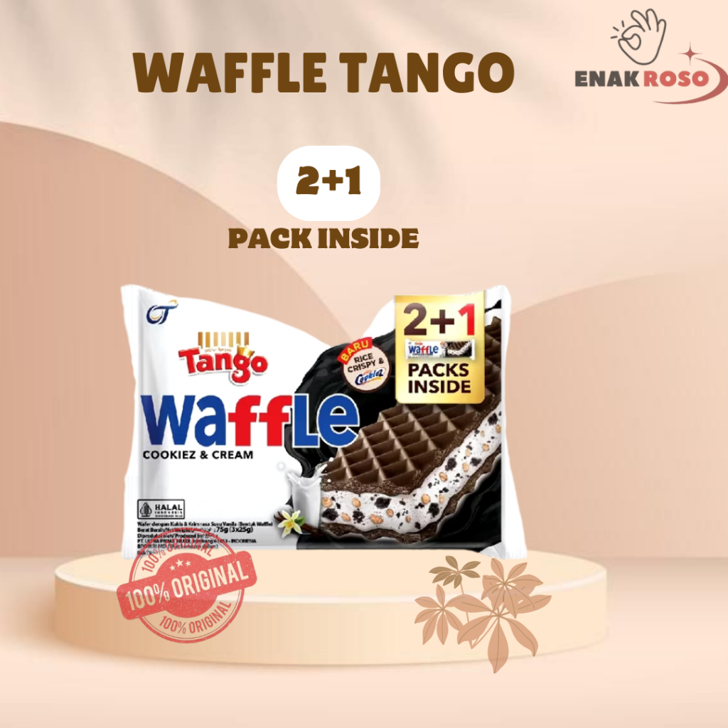 

Tango Waffle Cookiez & Cream 2+1 75g