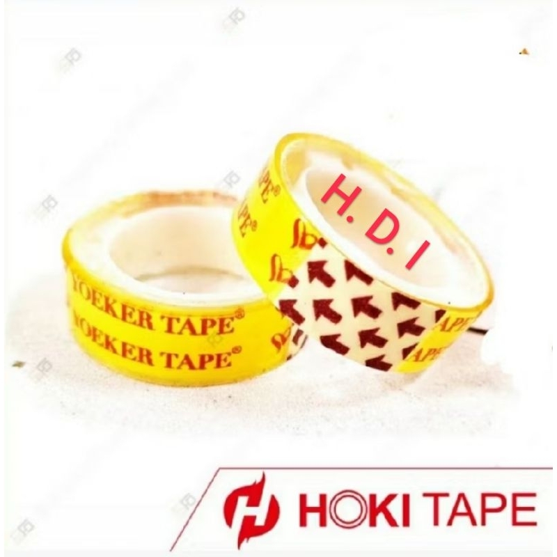 

Stationery Tape Hoki 12 mm x 4,5 m - Isolasi Kecil